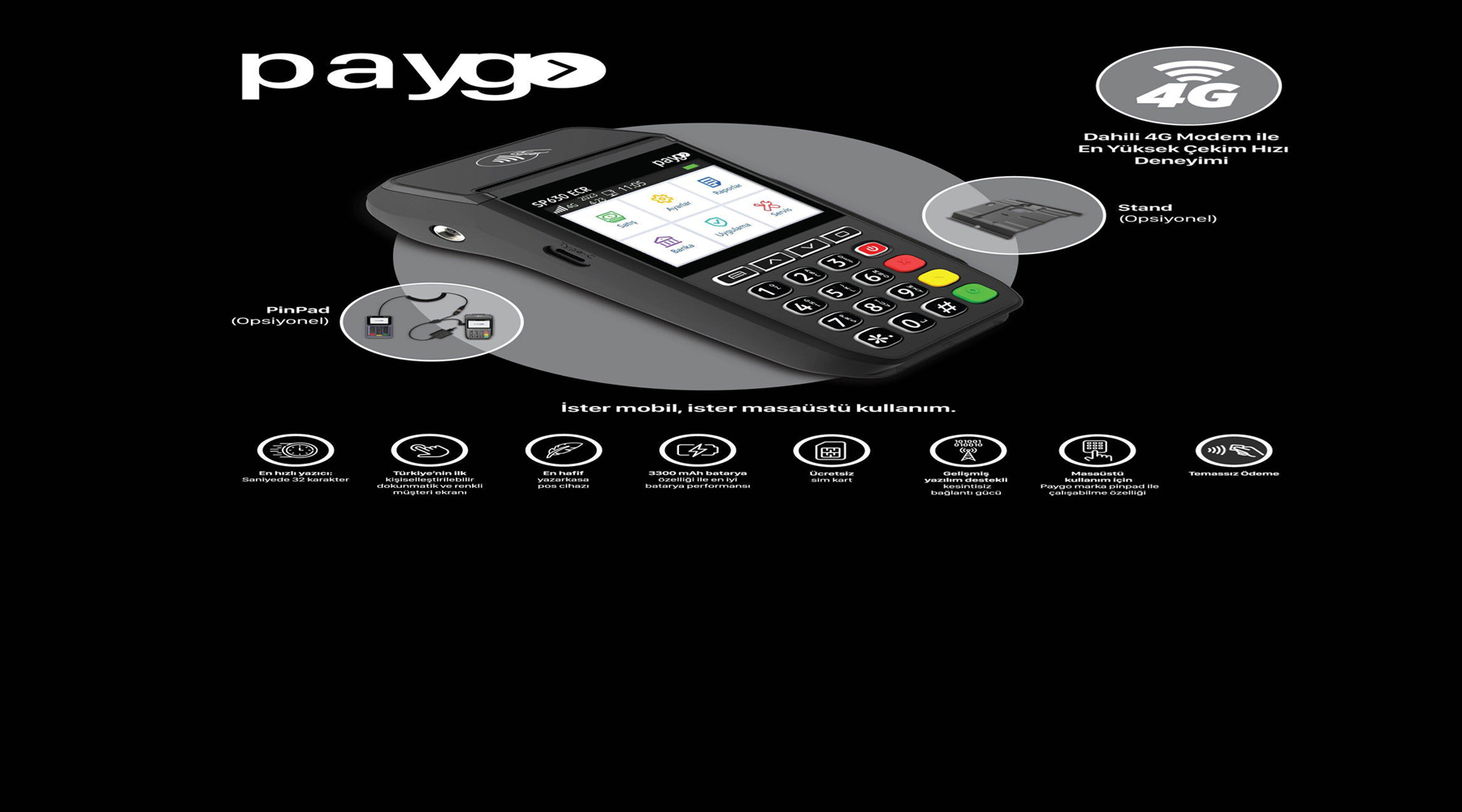 PAYGO SP630 ECR 4G